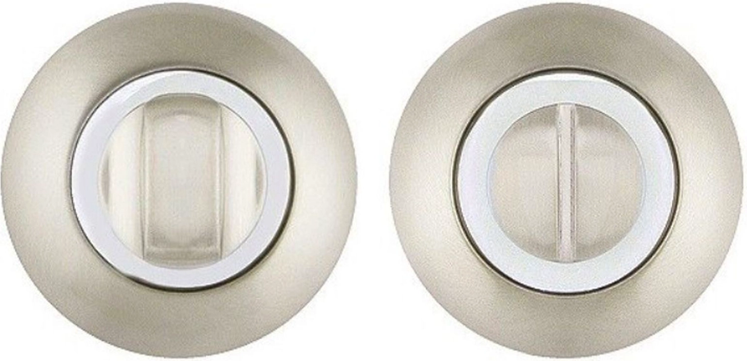 Завертка дверная FUARO WC BK6 RM FUARO матовый никель хром