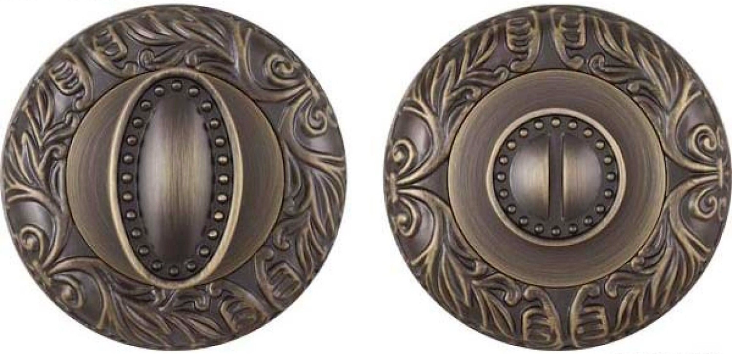 Завертка дверная  FUARO WC BK6 SM тёмная бронза