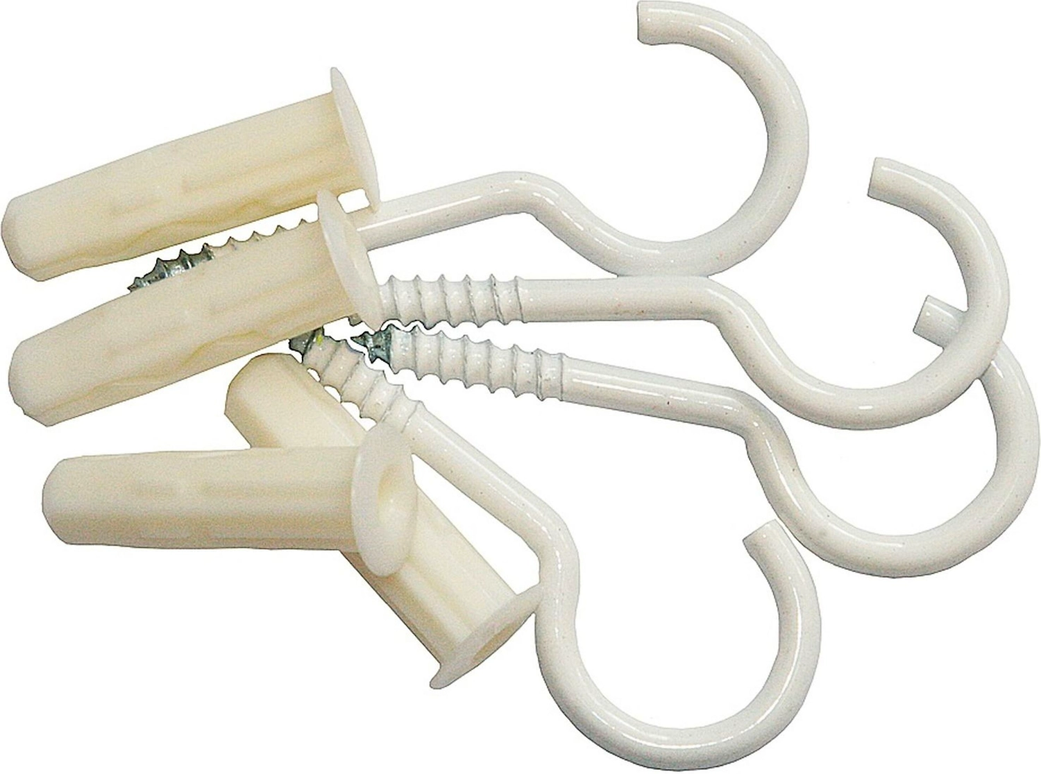 Дюбель ЕВРОПАРТНЕР MULTI Plug 6x25 мм с крюк-шурупом 3,5x20 мм 4 шт