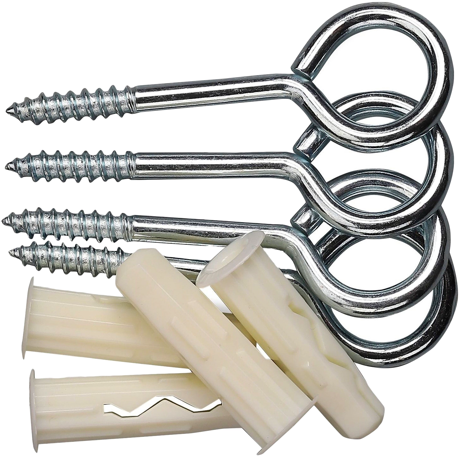 Дюбель ЕВРОПАРТНЕР MULTI Plug 6x25 мм с петля-шурупом 3,5x30 мм 6 шт