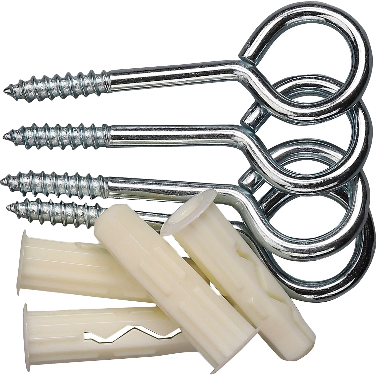 Дюбель ЕВРОПАРТНЕР MULTI Plug 6x25 мм с петля-шурупом 4,5x35 мм 4 шт