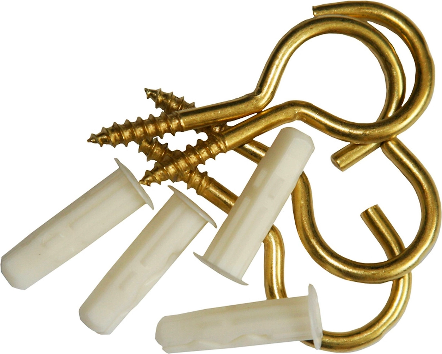 Дюбель ЕВРОПАРТНЕР MULTI 6x25 мм с крюк-шурупом 3,5х30 мм 4 шт