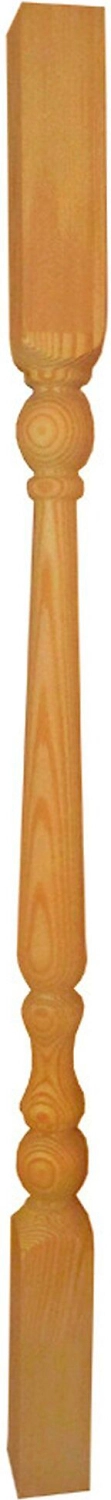 Балясина прямая 50х50х900 мм лиственница сорт экстра