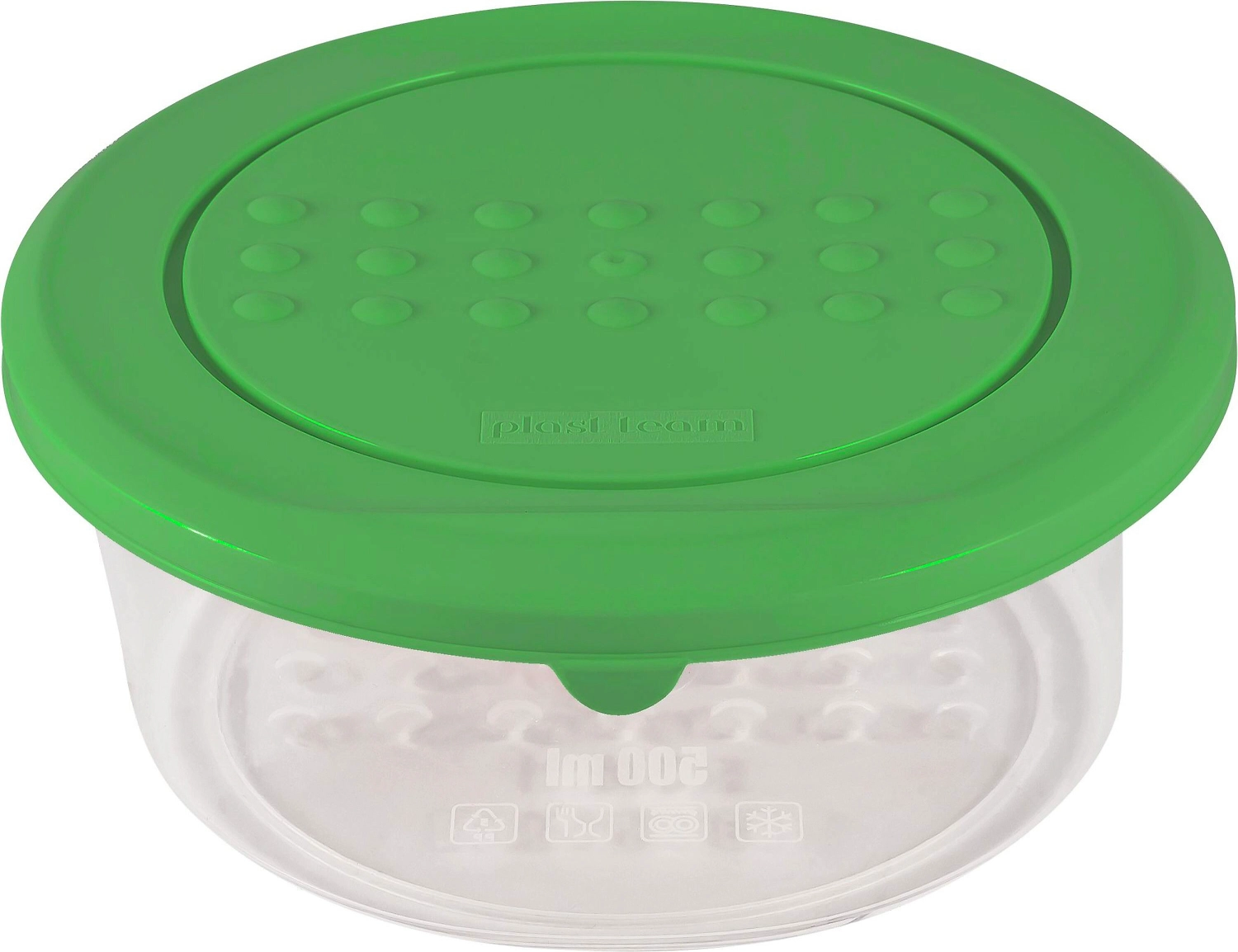 Емкость для хранения продуктов PATTERN круглая бархатно-зеленый 0,5 л 