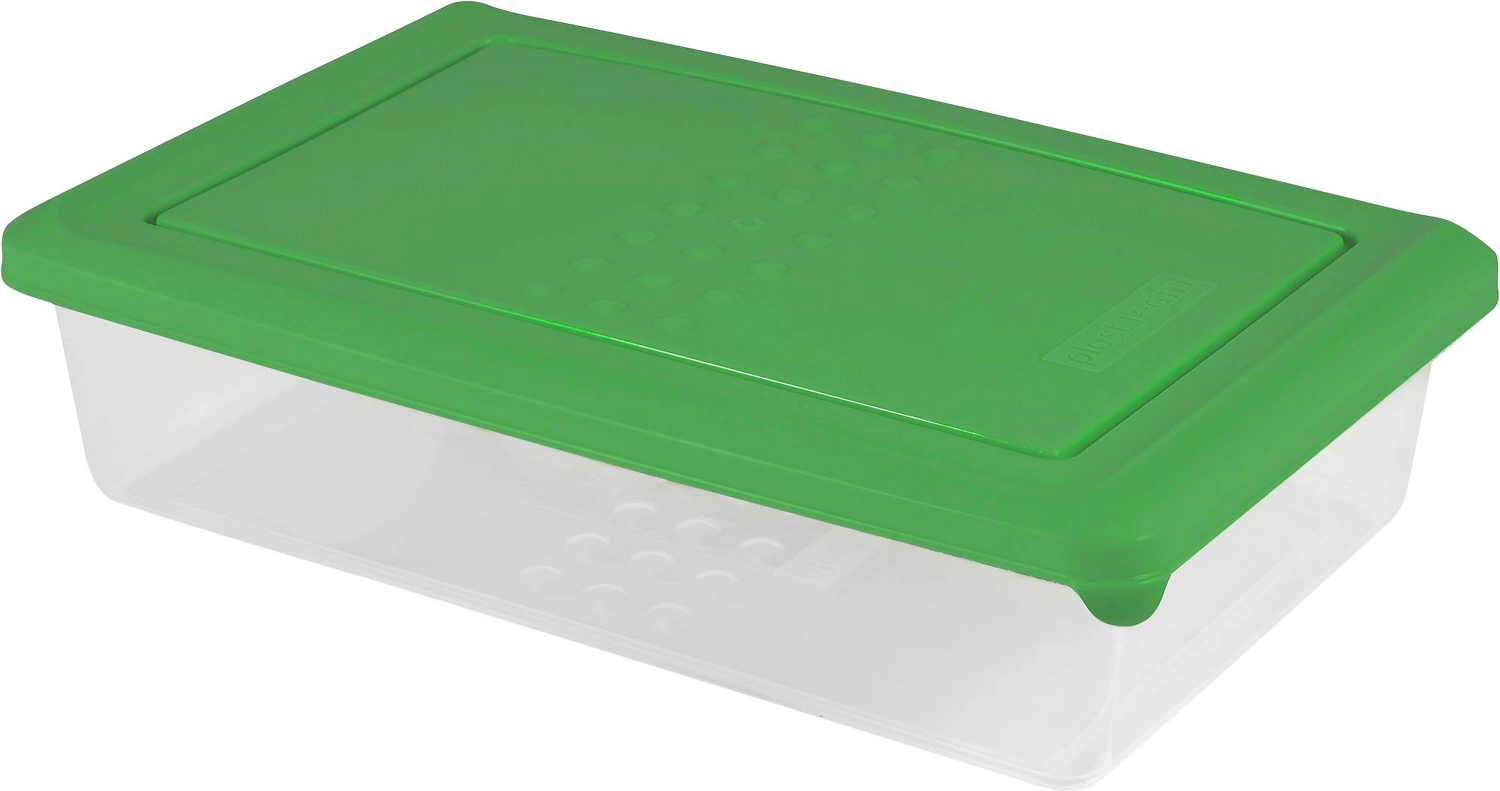 Контейнер Plast Team PATTERN бархатно-зеленый 0,75 л
