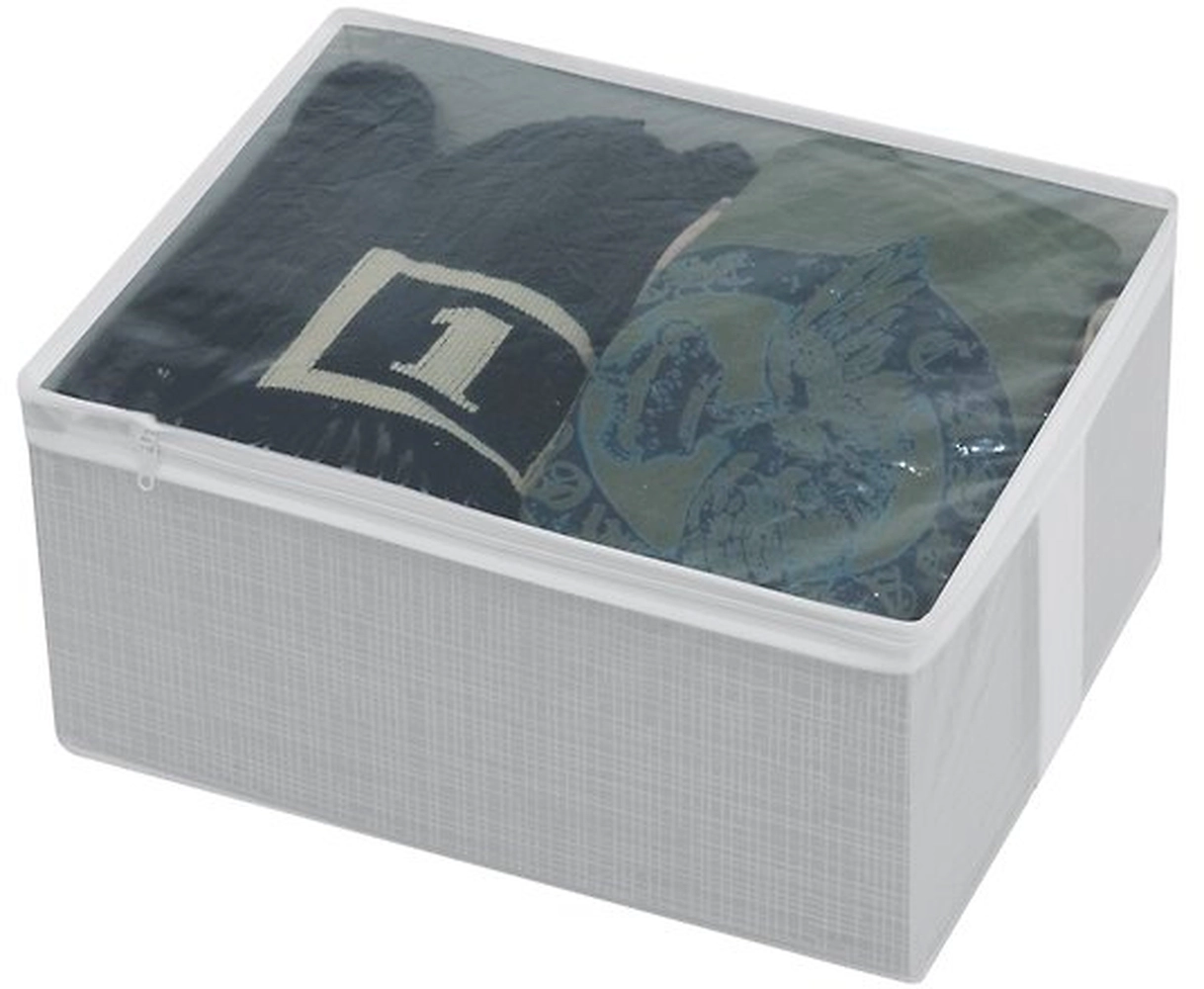 Коробка для хранения белая 30х40х20 см