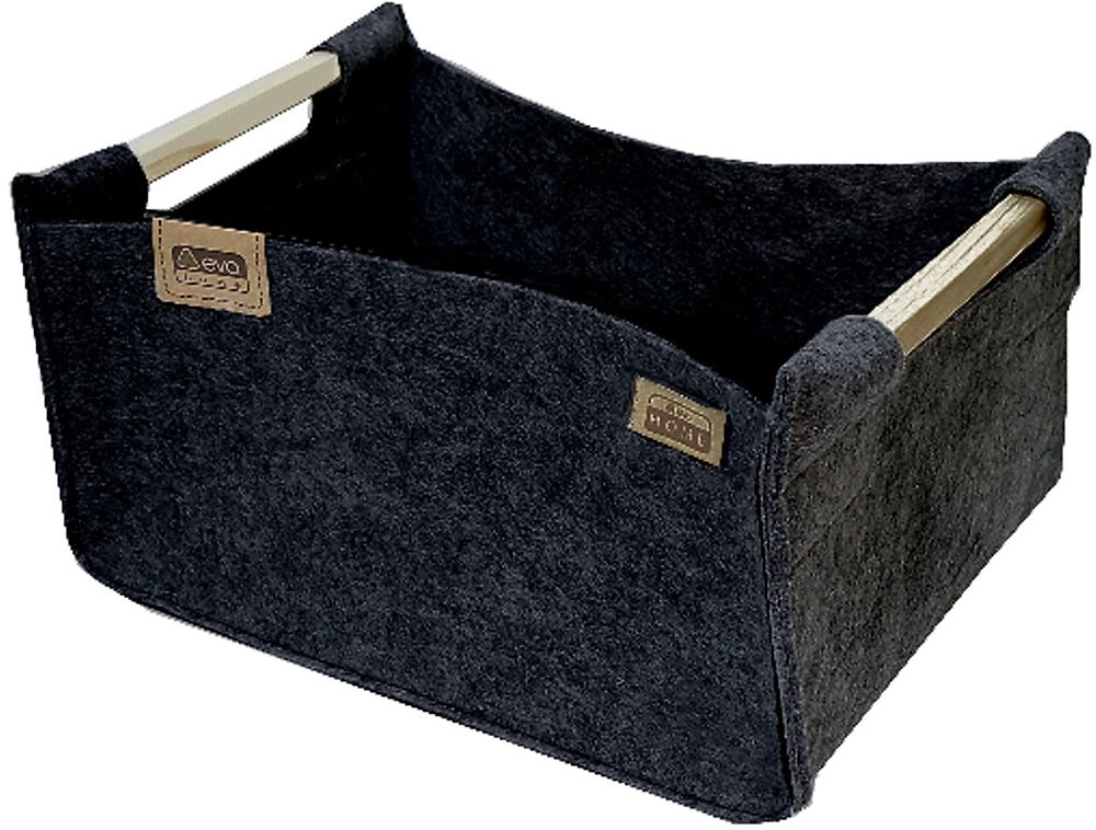 Органайзер для хранения Eva SCANDI тёмно-серый 42х30х20см