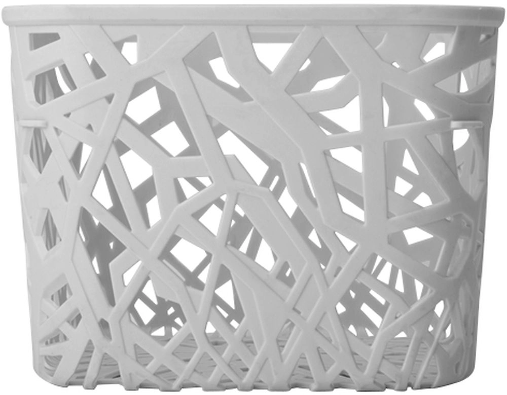 Корзинка Curver Neo-Square серая 19х19х14 см