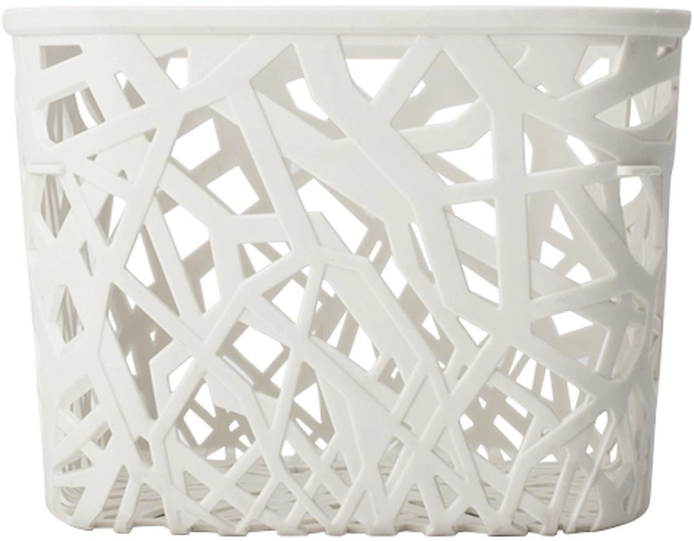 Корзинка Curver Neo-Square кремовая 19х19х14 см