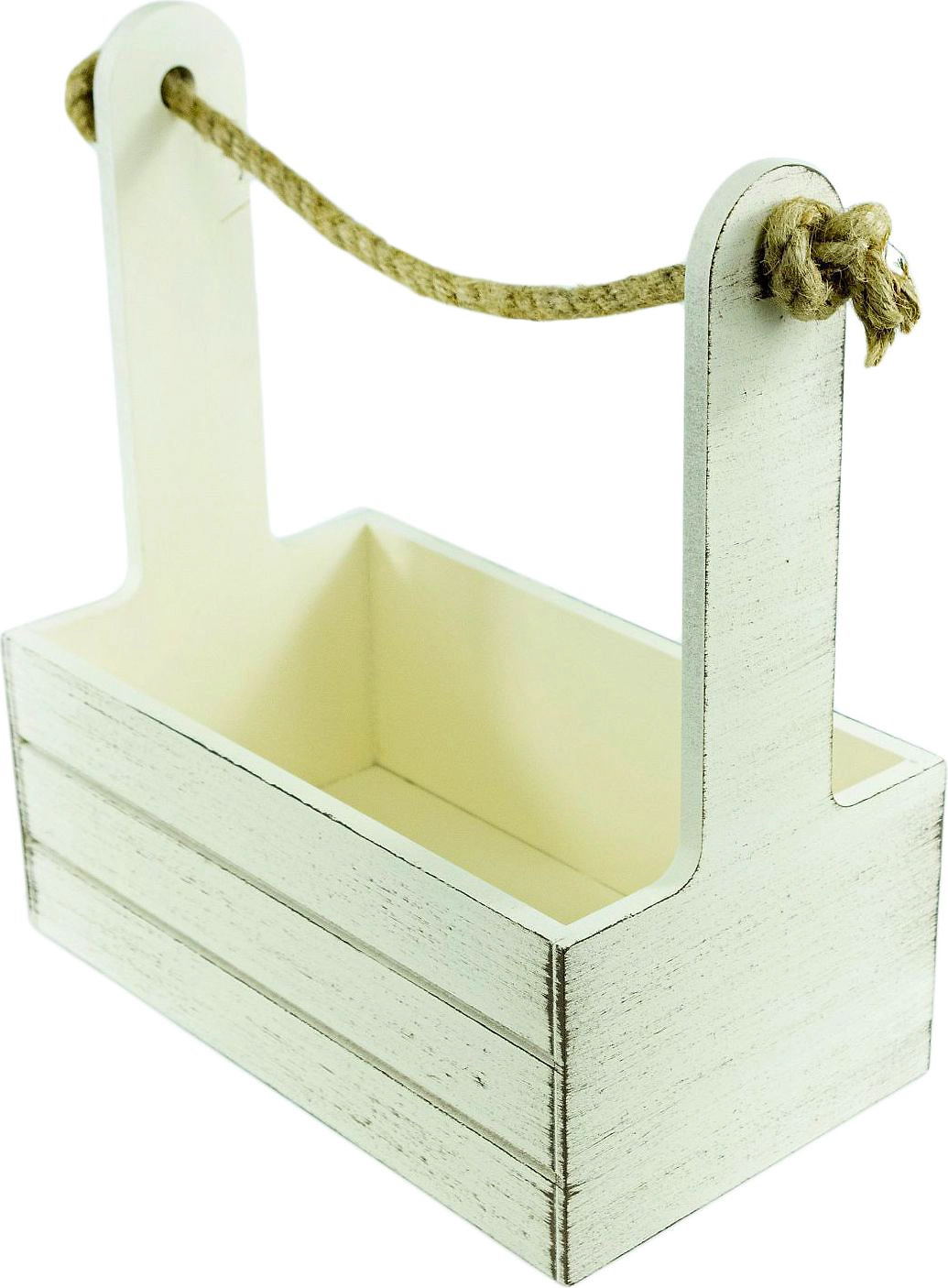 Ящик деревянный бежевый 25x15x30 см