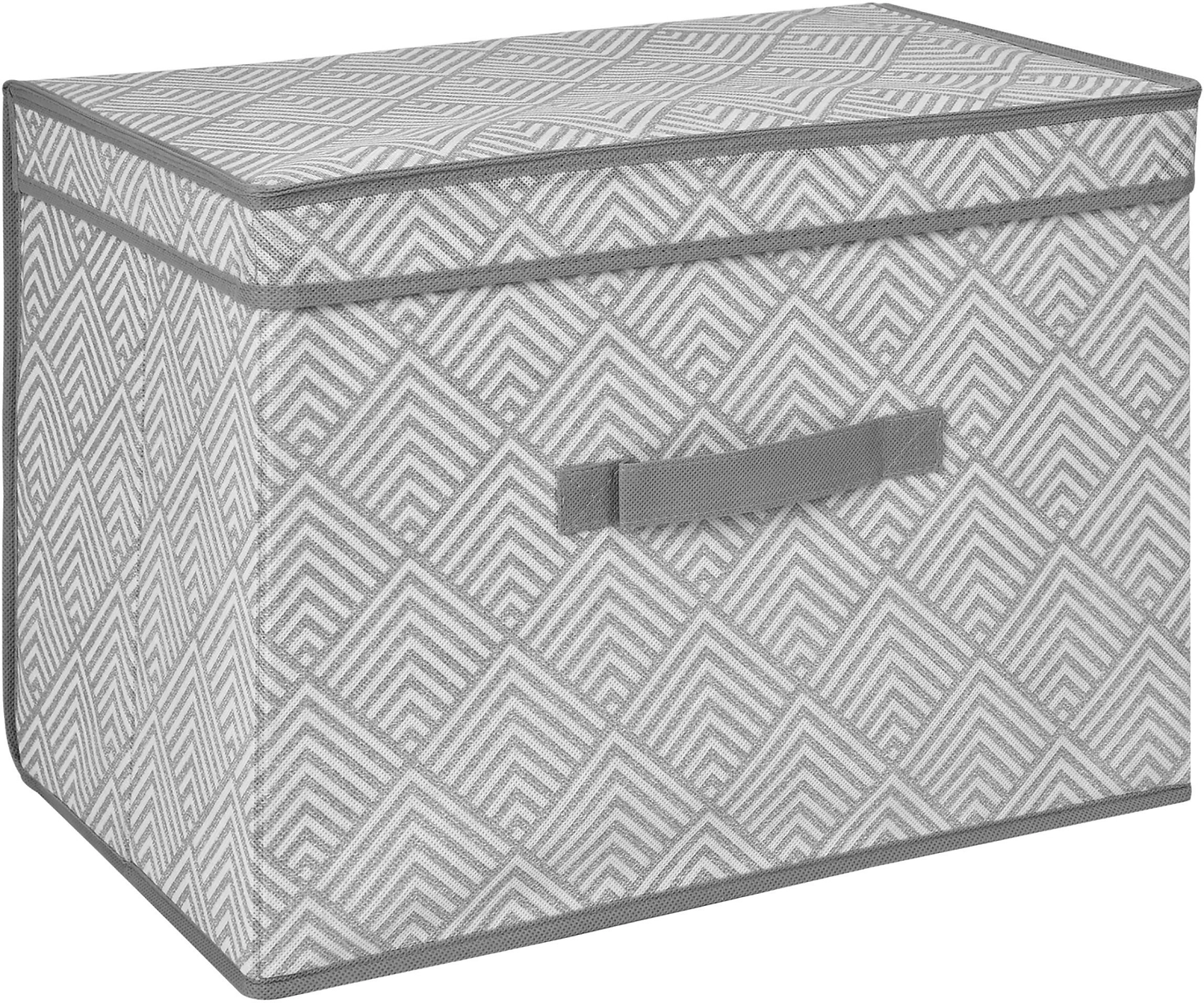 Корзина для белья текстиль OBI 122084 40х25х30 см серая