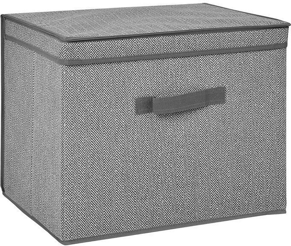 Корзина для белья текстиль OBI 122091 38х29х32,5 см серая