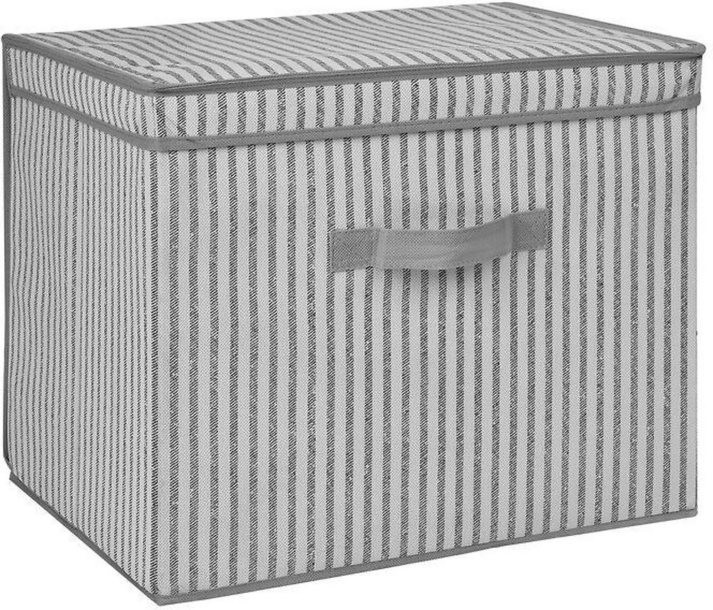 Корзина для белья текстиль OBI 122092 38х29х32,5 см серая