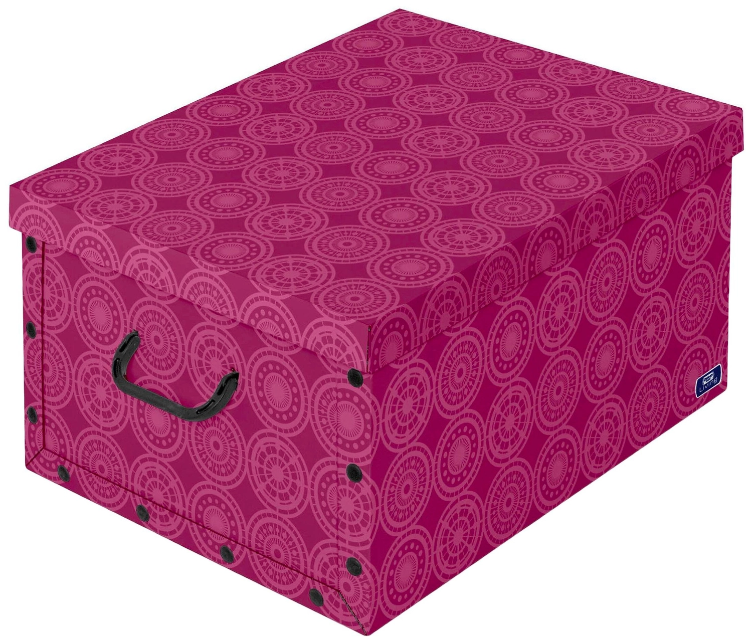 Коробка Domopak Living Ella Purp складная картонная 240х500х390 мм