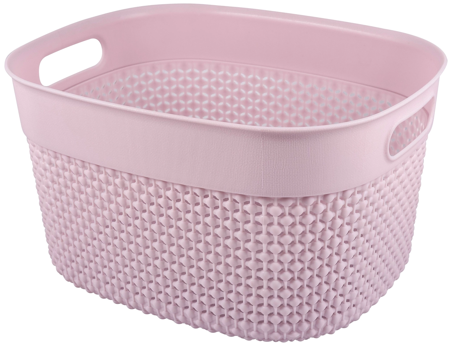 Корзина Plast Team OSLO пластиковая лиловая 15х29х38 см 12 л