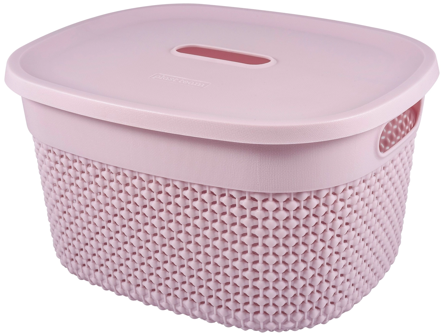 Корзина Plast Team OSLO пластиковая лиловый 22х27х15 см 6 л