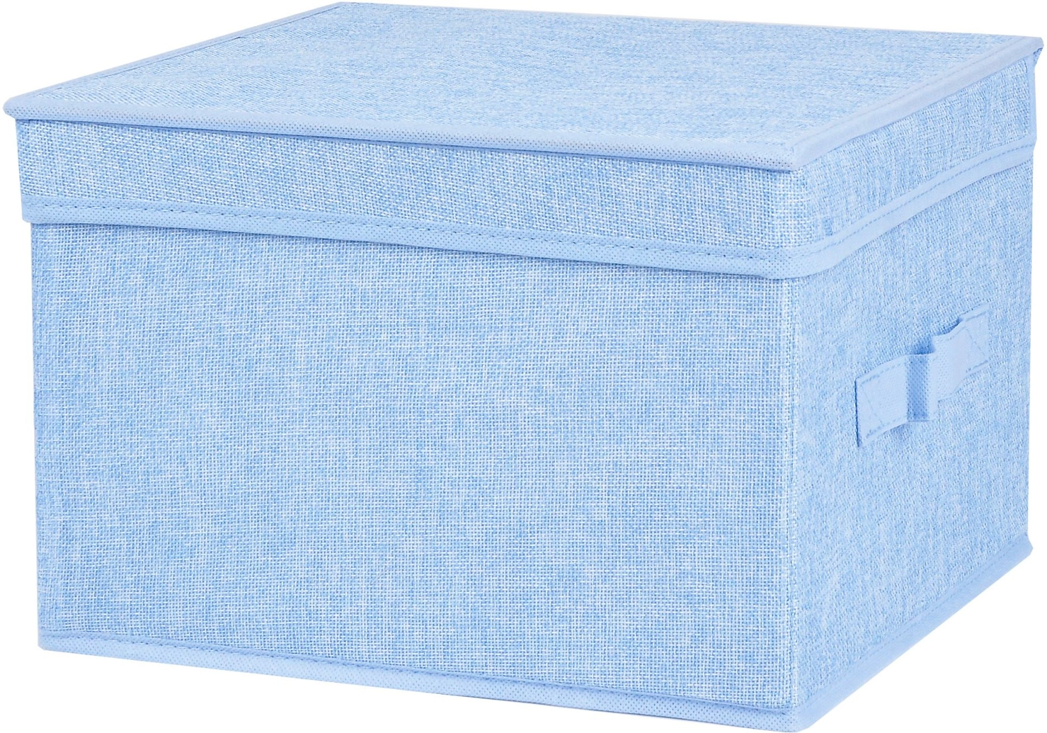 Коробка текстиль с крышкой 200х300х300 мм