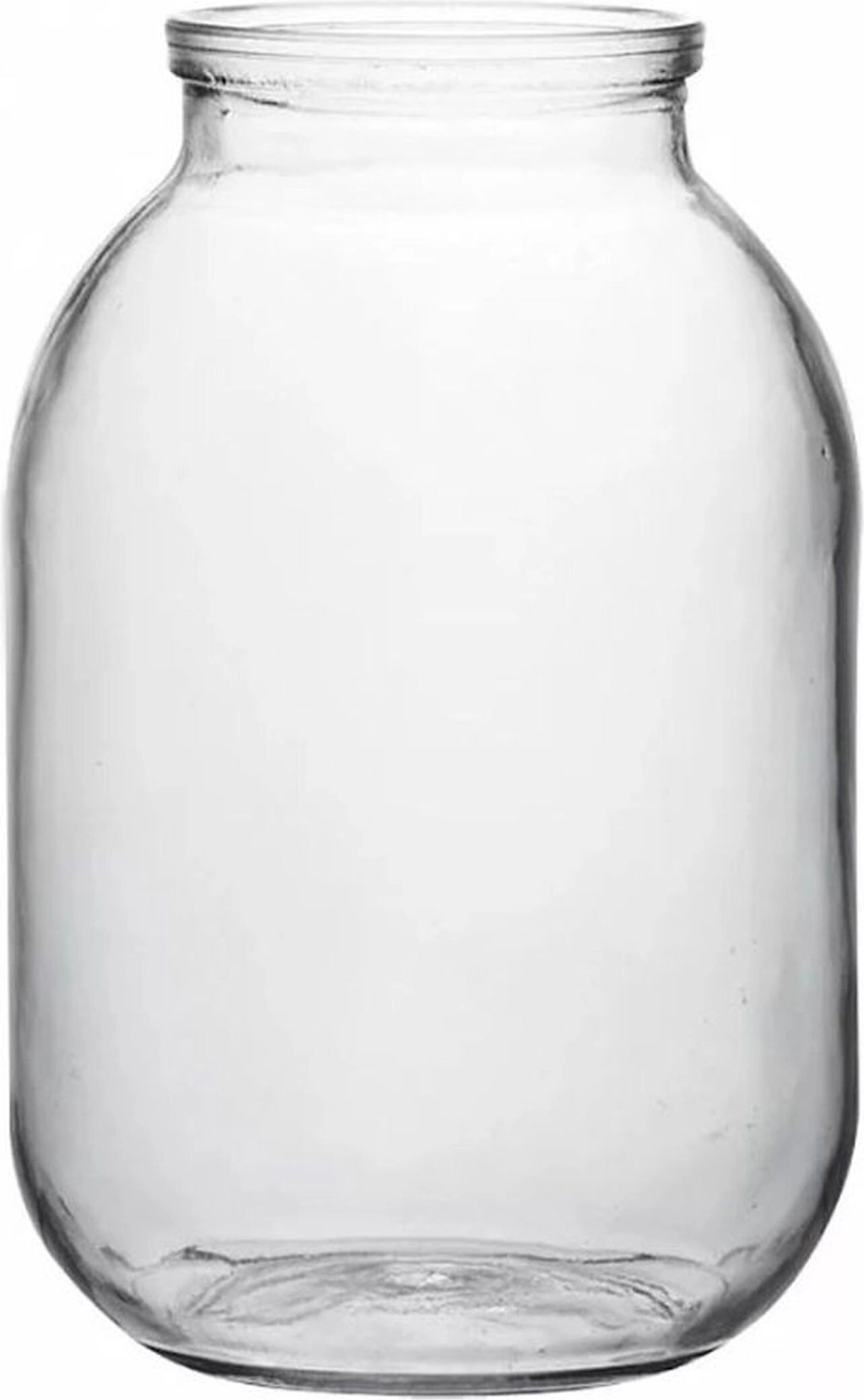 Банка для пищевой жидкости 2 л прозрачная