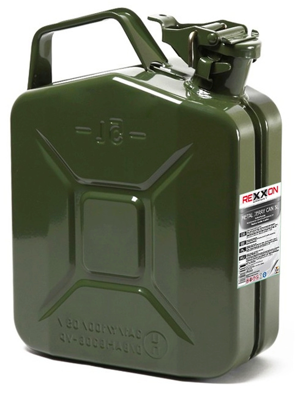 Канистра для ГСМ Rexxon 5 л оливковая