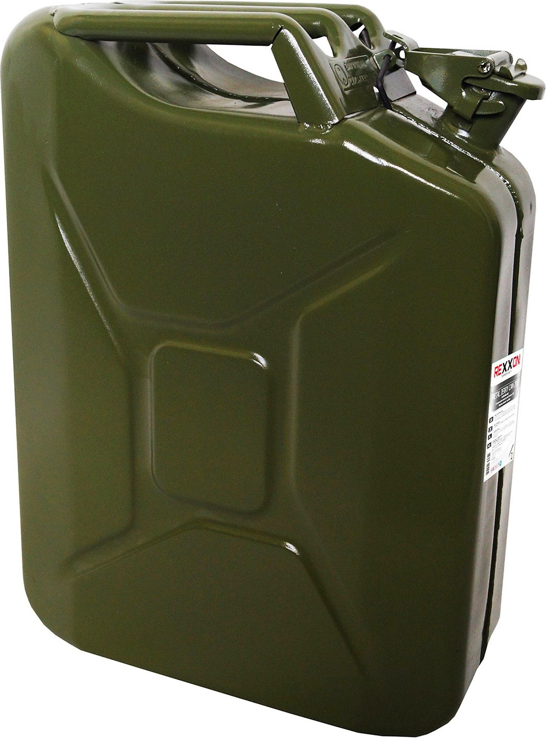 Канистра для ГСМ REXXON 20 л оливковая 