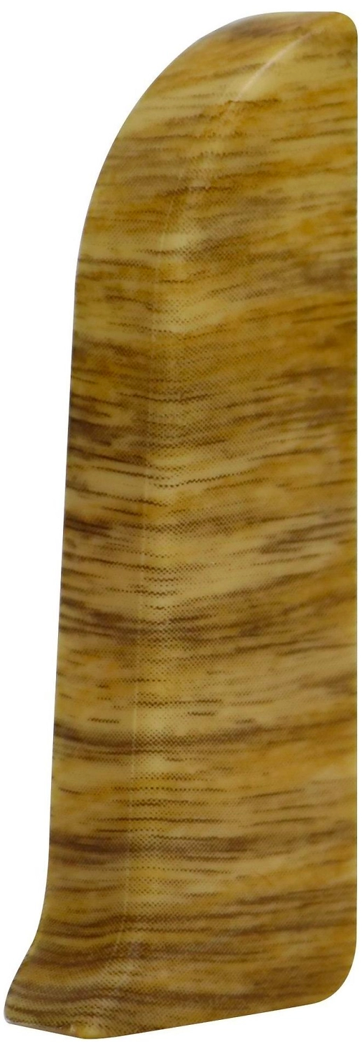 Заглушка напольного плинтуса WIMAR дуб обыкновенный 68 мм 2 шт