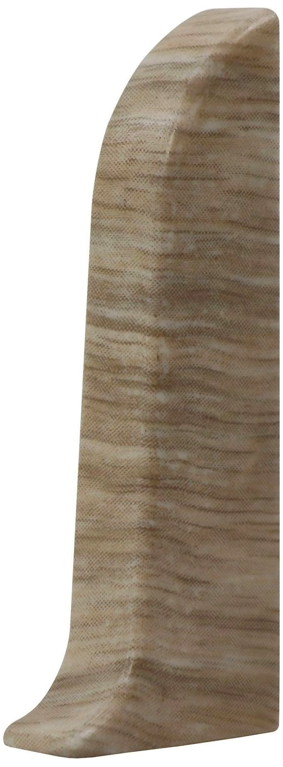 Заглушка напольного плинтуса WIMAR дуб рене 58 мм 2 шт