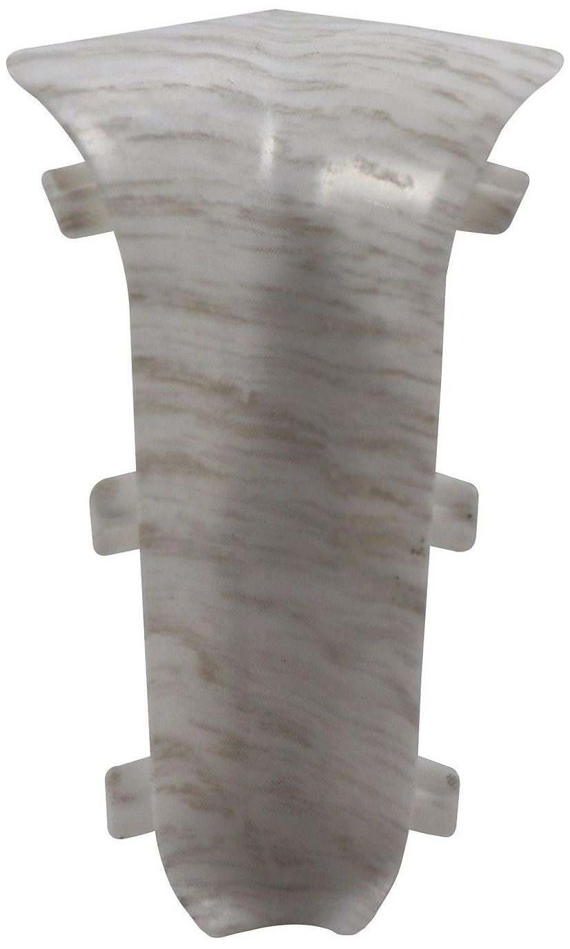 Внутренний угол напольного плинтуса WIMAR дуб эверест 86 мм 2 шт