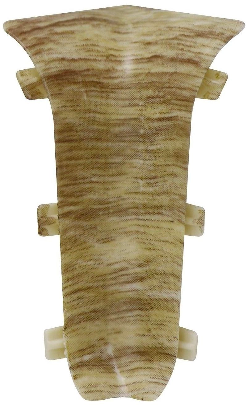 Внутренний угол напольного плинтуса WIMAR дуб пальмира 86 мм 2 шт