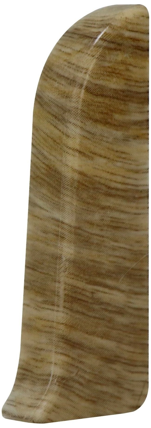 Заглушка напольного плинтуса WIMAR дуб пальмира 86 мм 2 шт