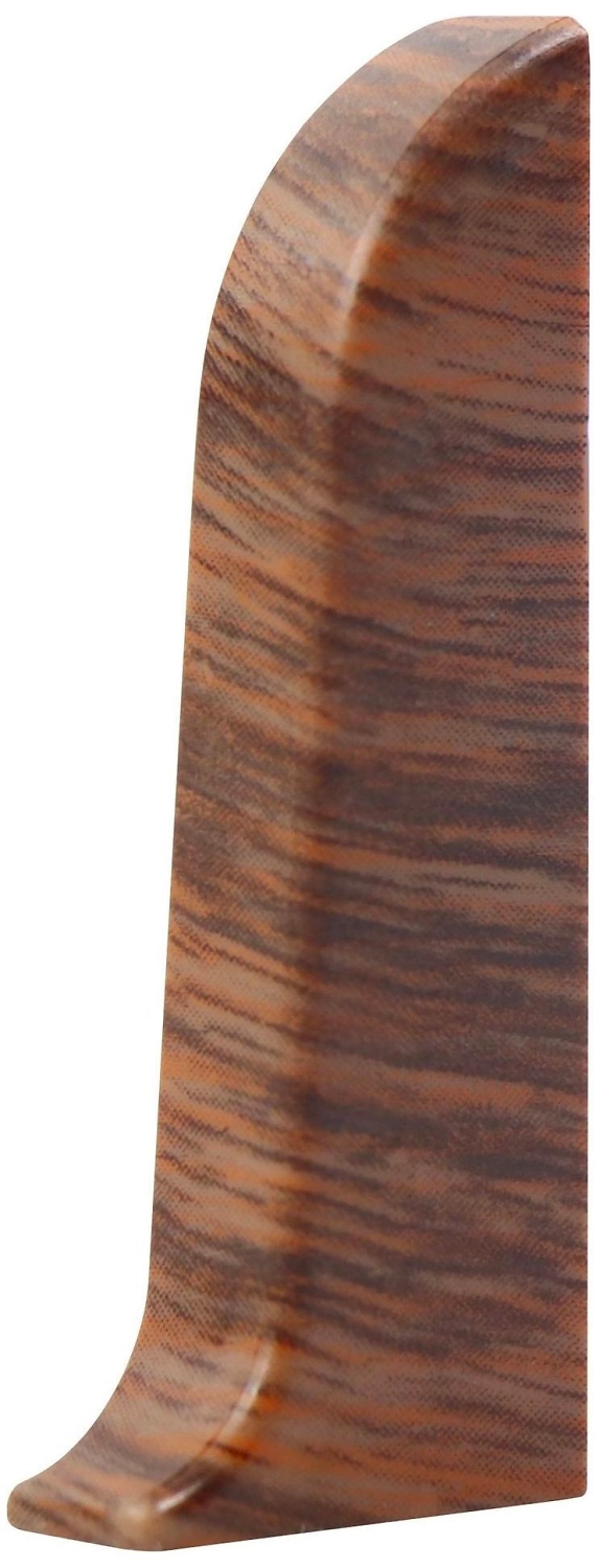 Заглушка напольного плинтуса WIMAR дуб ретушированный 58 мм 2 шт