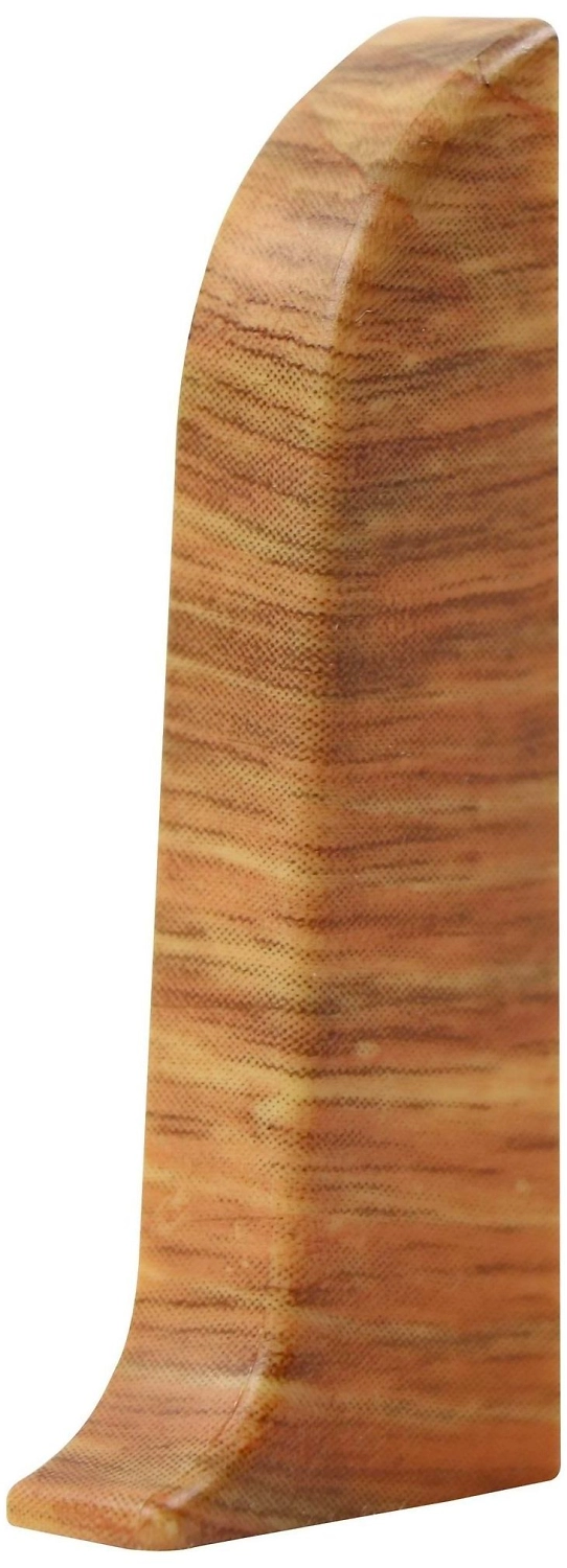 Заглушка напольного плинтуса WIMAR дуб робеалис 58 мм 2 шт