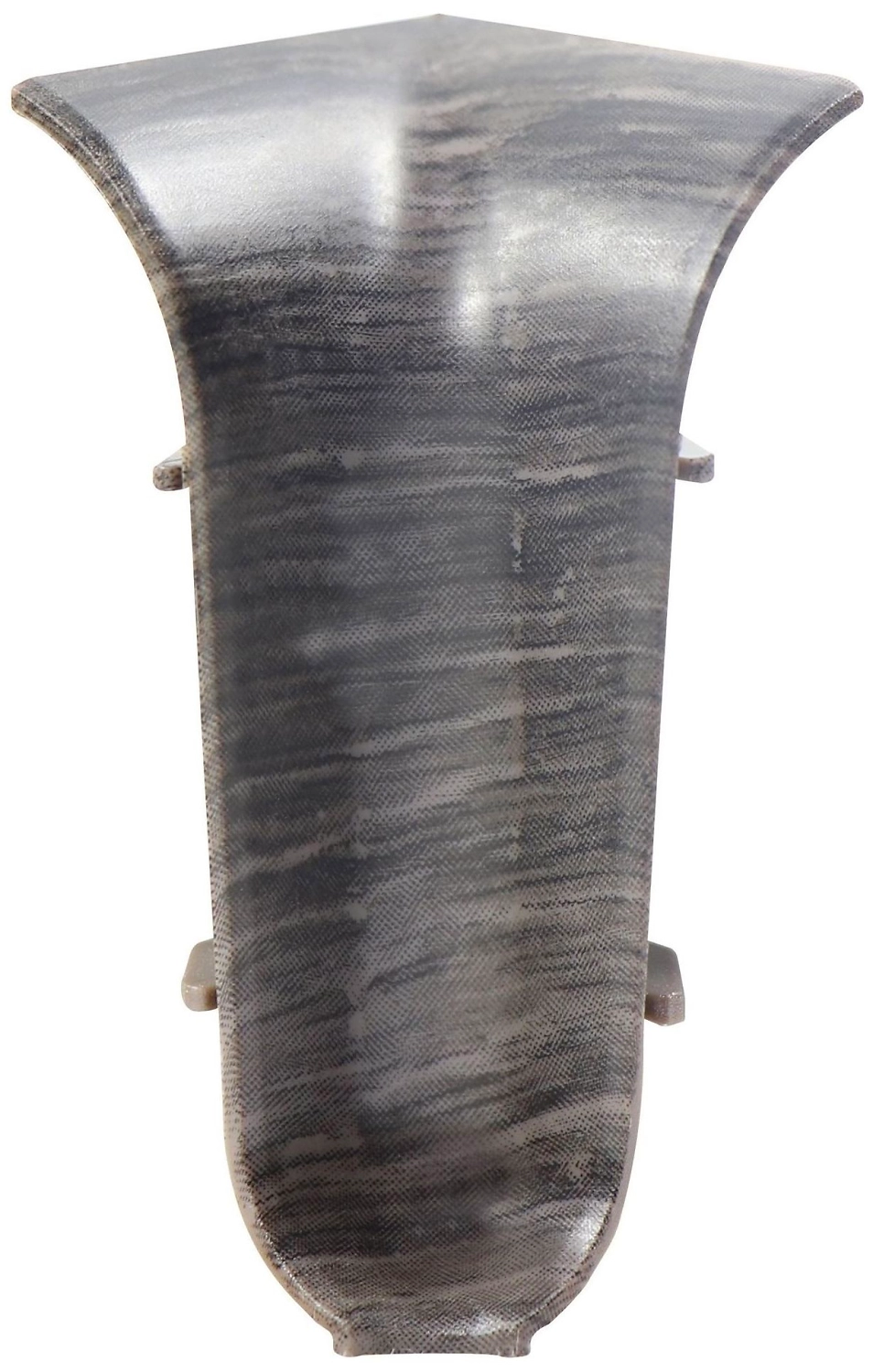 Внутренний угол напольного плинтуса WIMAR дуб черненый 58 мм 2 шт