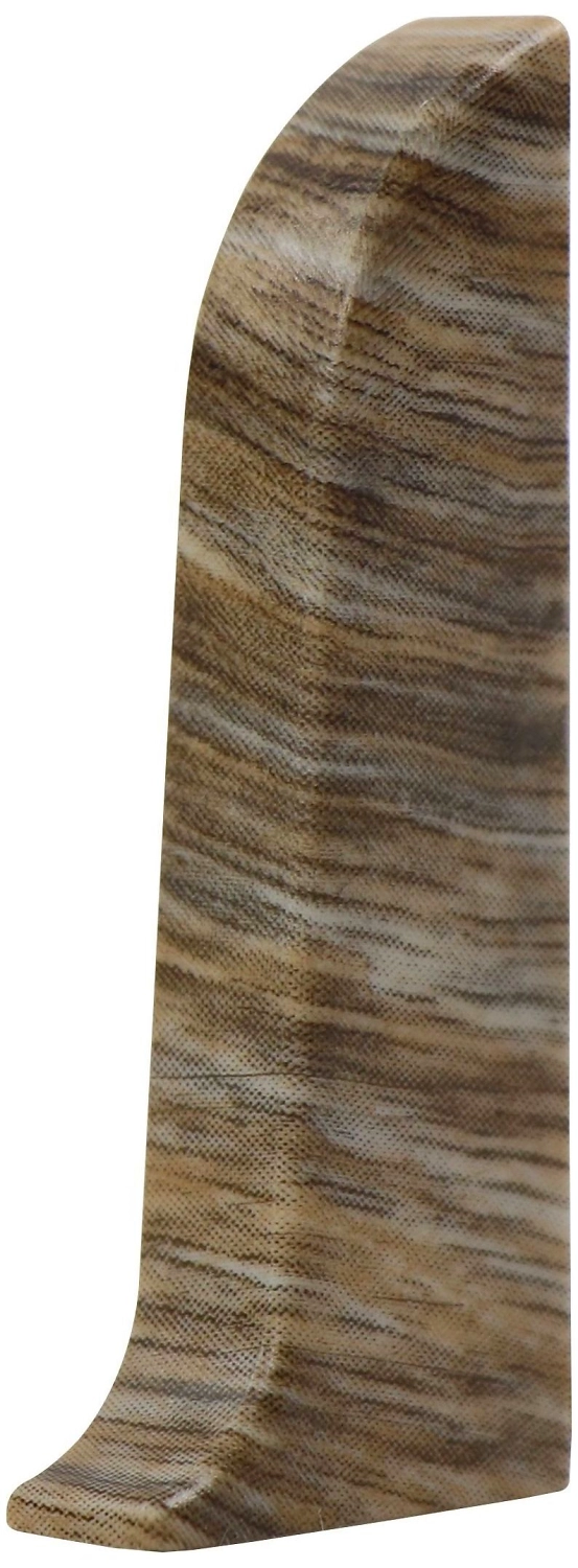 Заглушка напольного плинтуса WIMAR дуб сальса 58 мм 2 шт