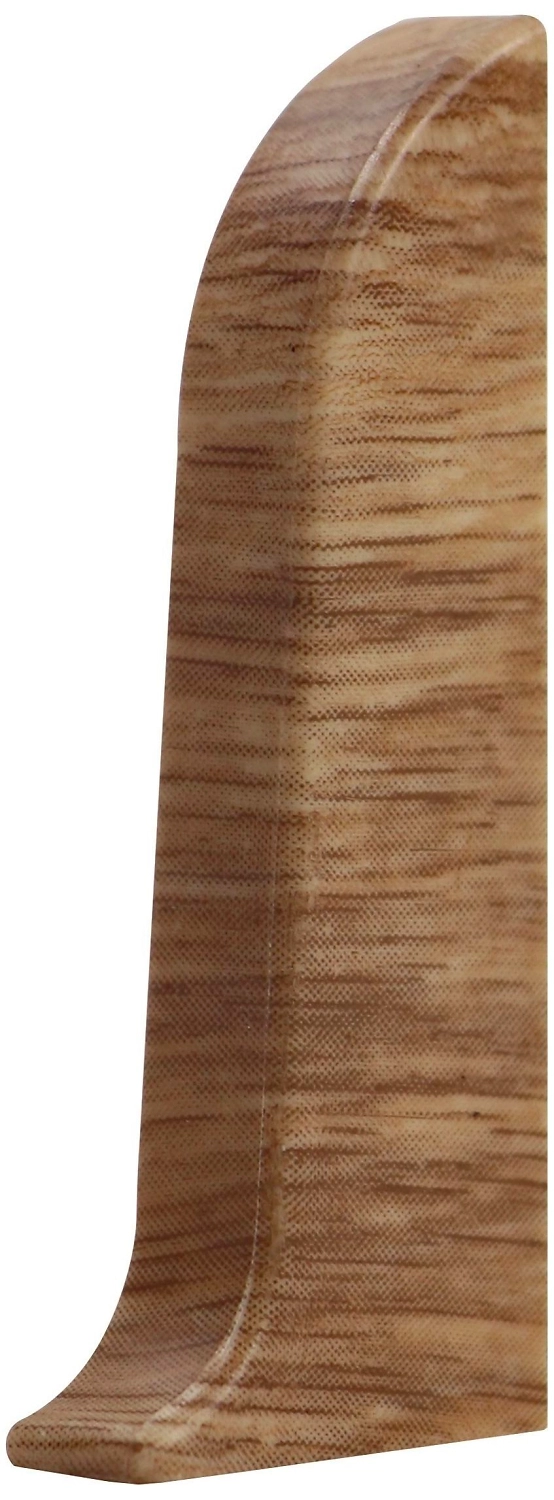 Заглушка напольного плинтуса WIMAR дуб летний 58 мм 2 шт