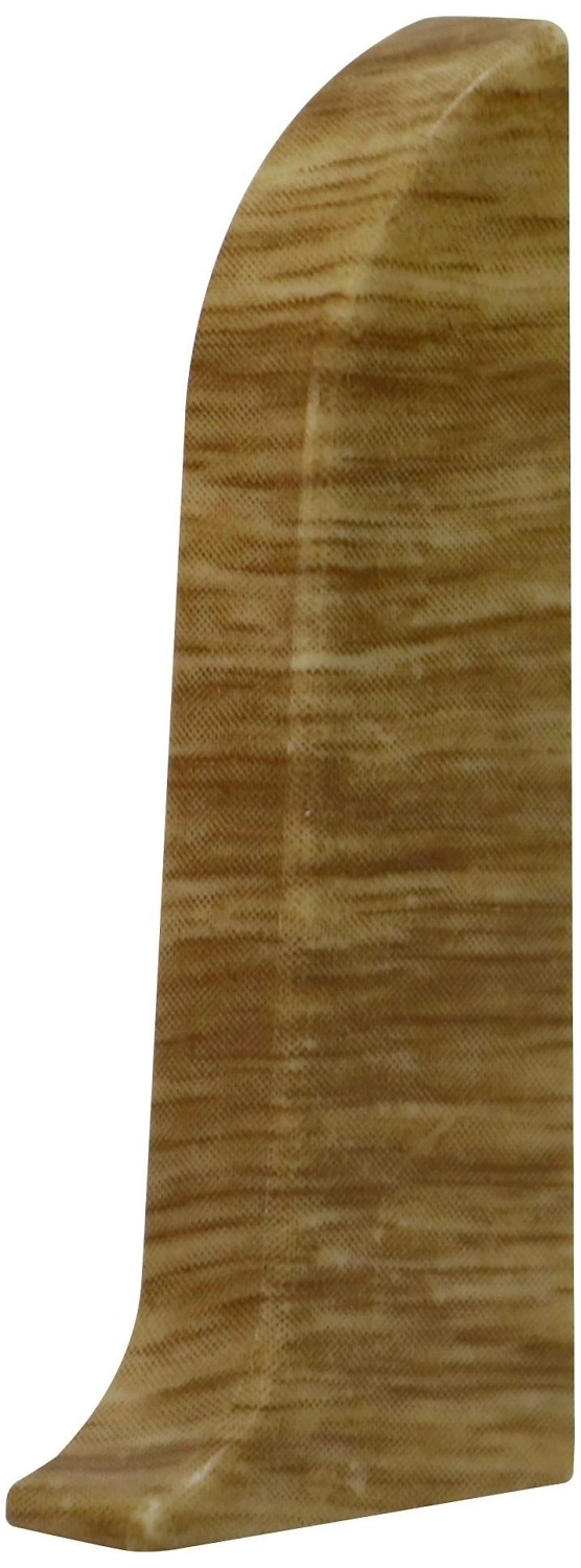 Заглушка напольного плинтуса WIMAR дуб пармский 58 мм 2 шт