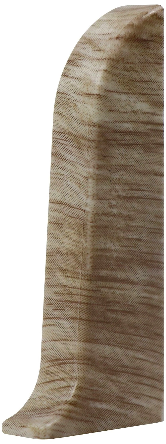 Заглушка напольного плинтуса WIMAR дуб ливорский 58 мм