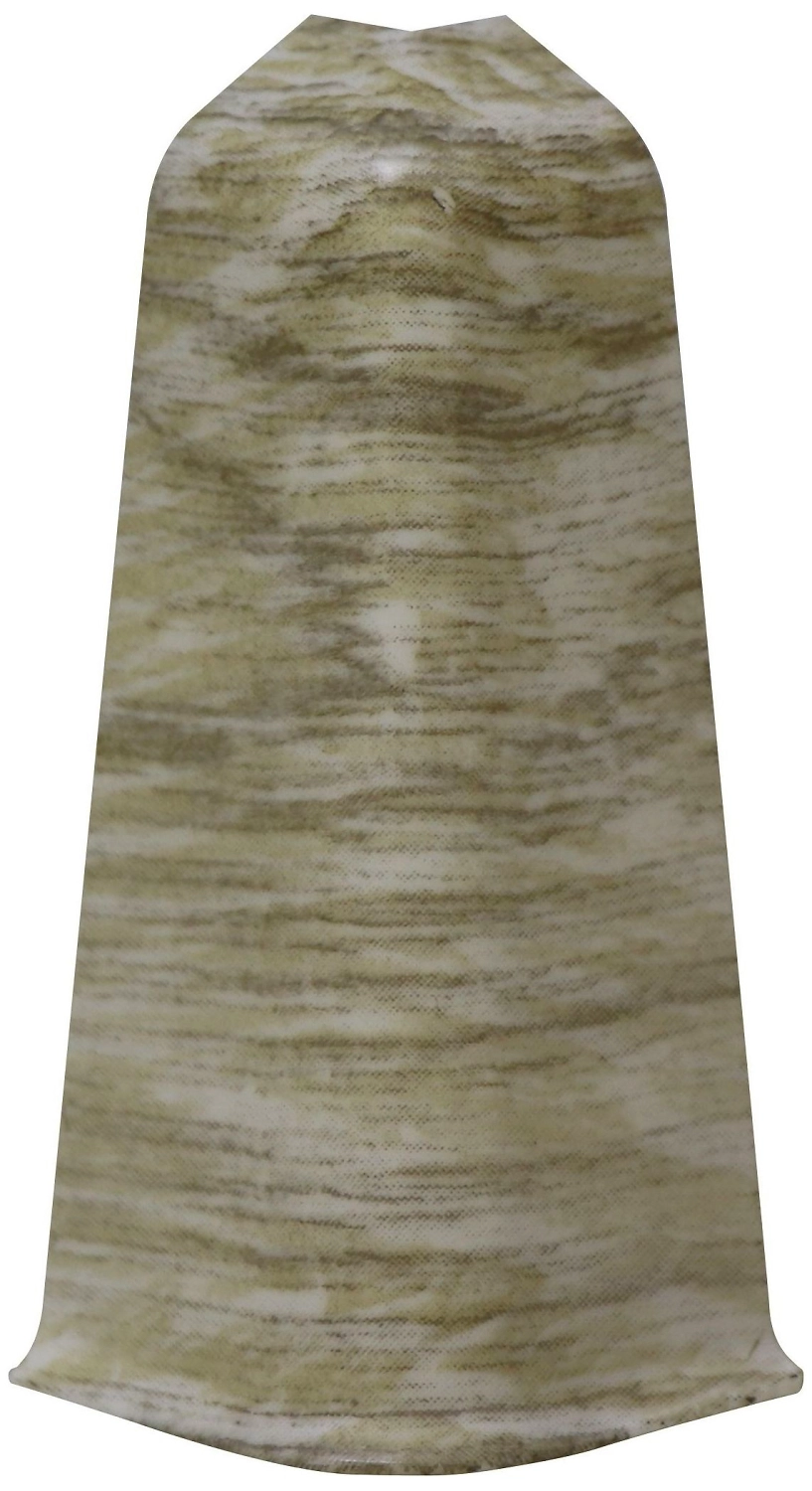 Наружный угол напольного плинтуса ELSI дуб бургундский 70 мм 2 шт