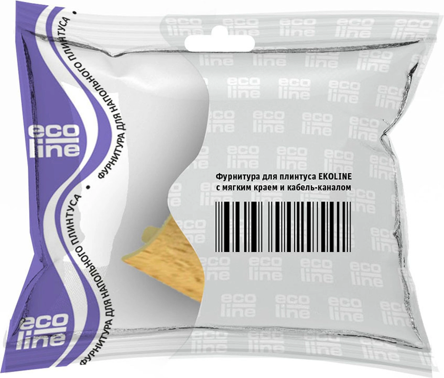 Соединитель напольного плинтуса Decoplast Ecoline сохо 50 мм 2 шт