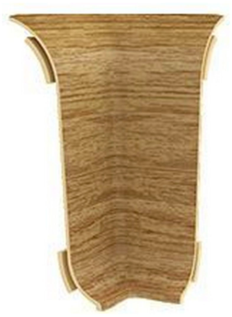 Внутренний угол напольного плинтуса VOX Smart Flex дуб античный 55 мм 2 шт