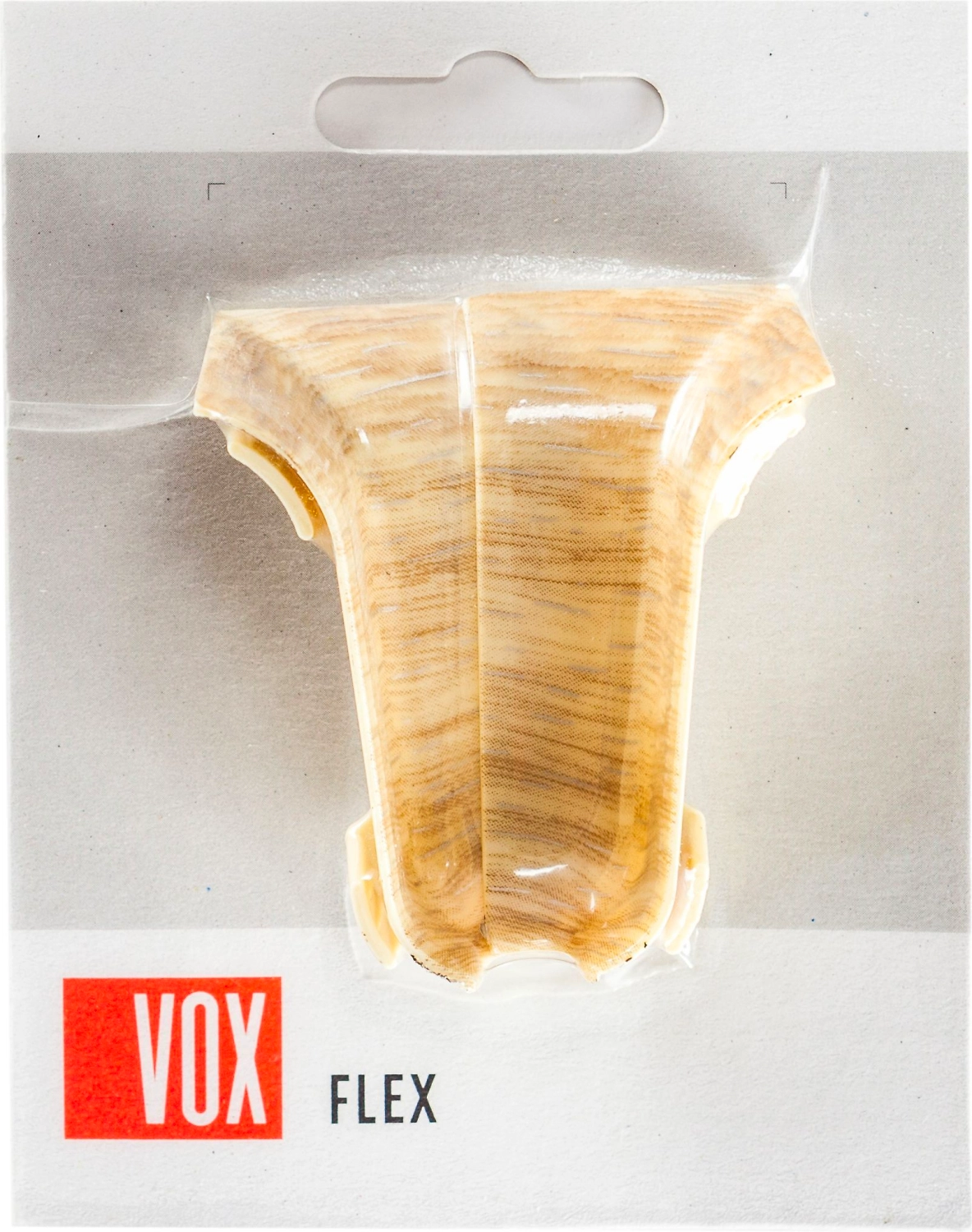 Внутренний угол напольного плинтуса VOX Smart Flex дуб ливерпуль 55 мм 2 шт