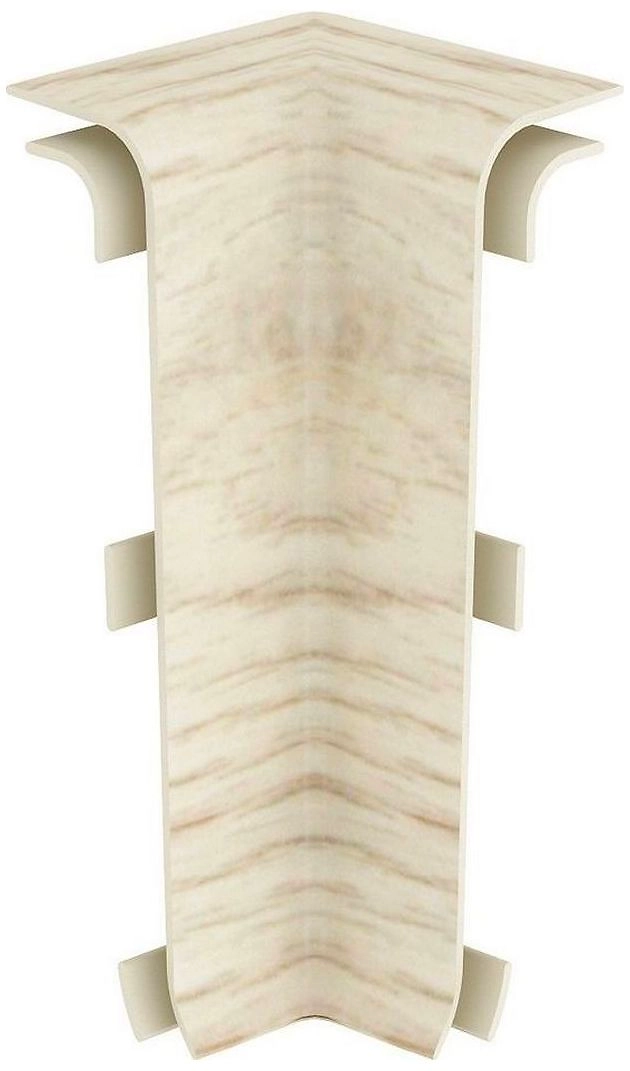 Внутренний угол напольного плинтуса VOX Esquero бьянко 66 мм