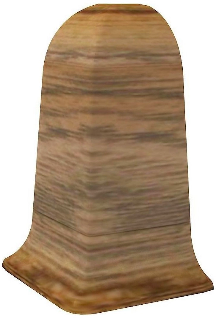 Наружный угол напольного плинтуса VOX Profi ироко 55 мм