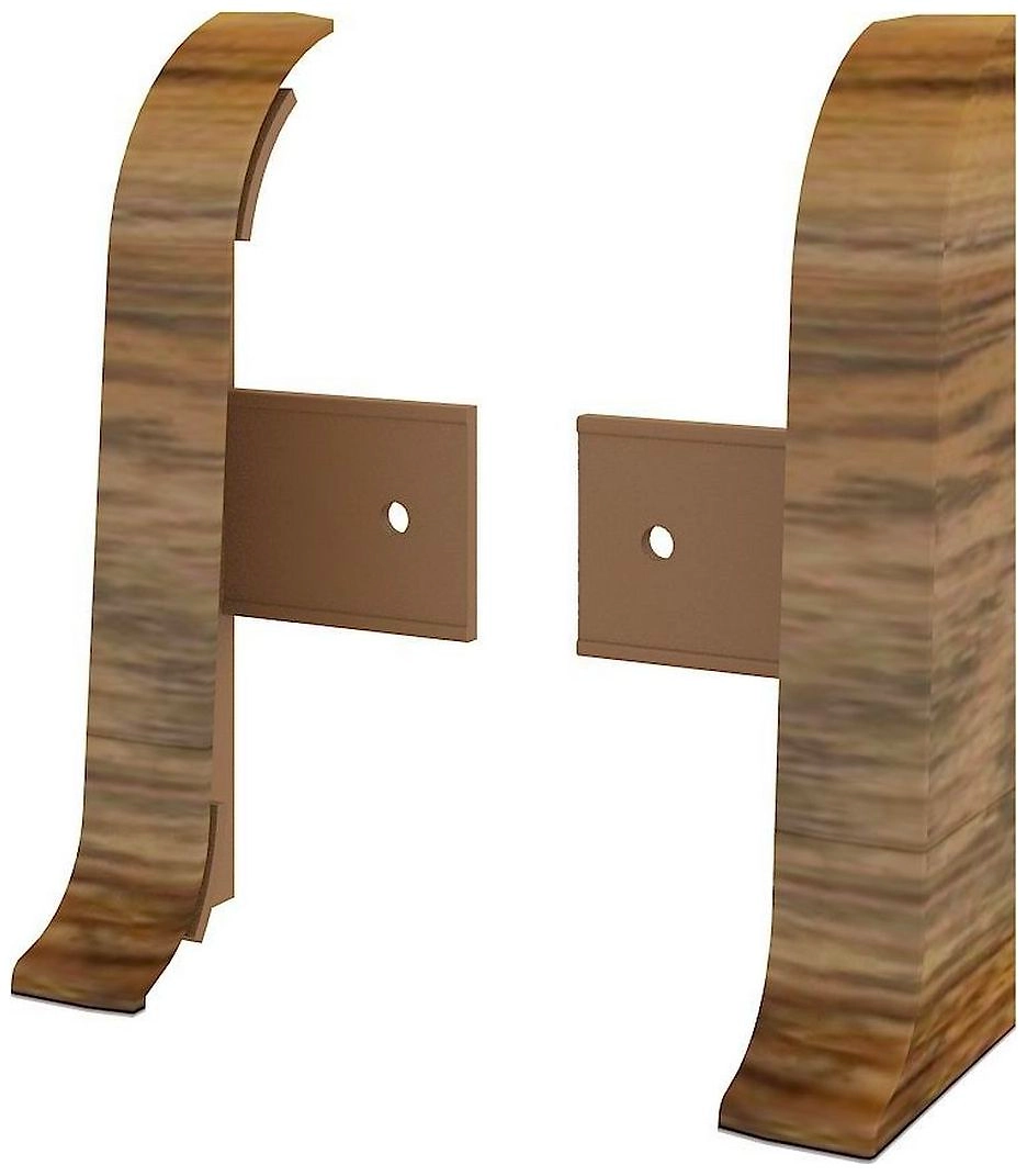 Заглушка напольного плинтуса VOX Profi ироко 55 мм 2 шт