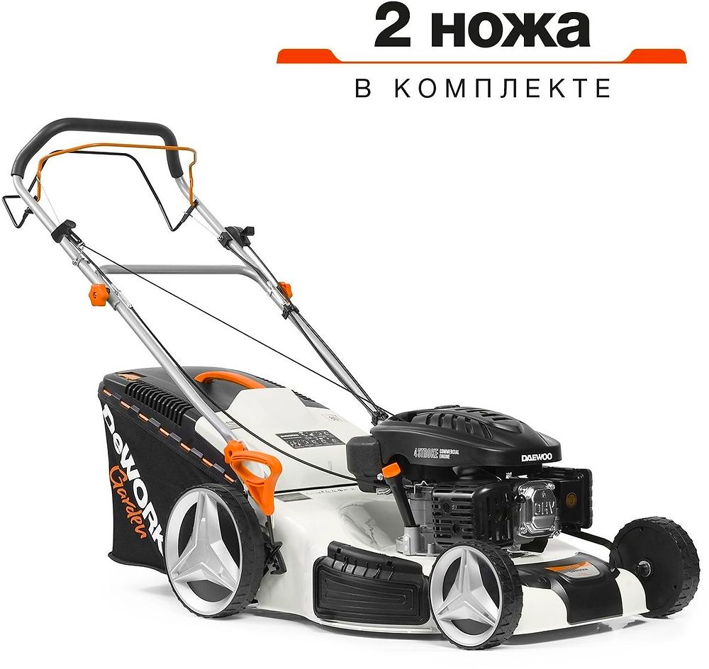 Газонокосилка бензиновая DeWORKS L 60SP 58 см