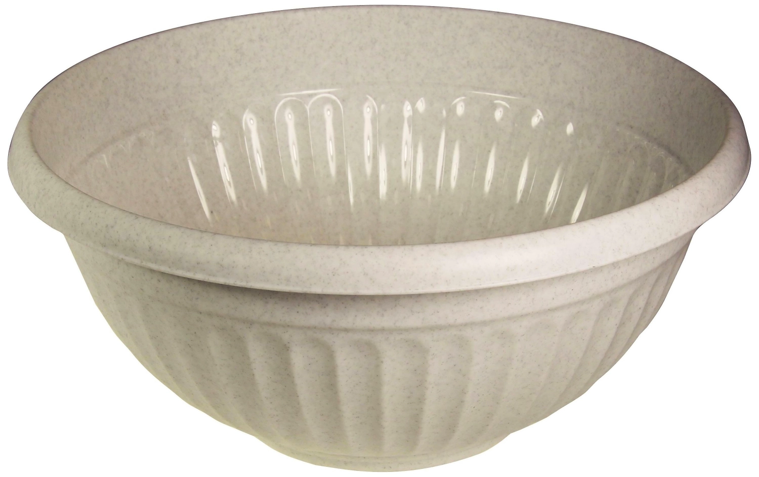 Кашпо IDEA Ливия d50 cм полипропиленовое мраморное