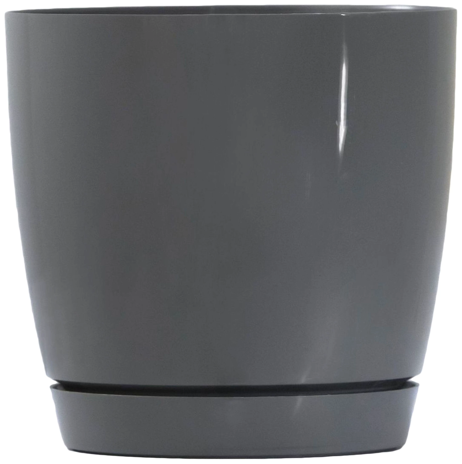 Горшок Form Plastic Toscana 0741-059 d13 см 1,6 л пластиковый серый