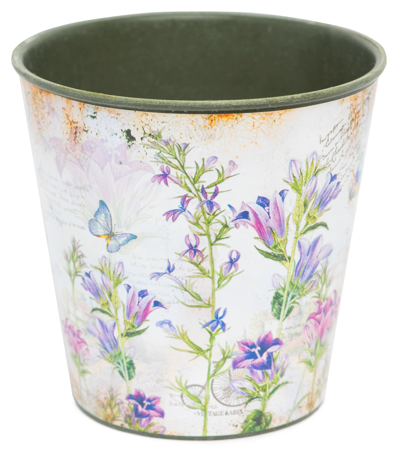 Кашпо Весенние цветы D10,7 пластик