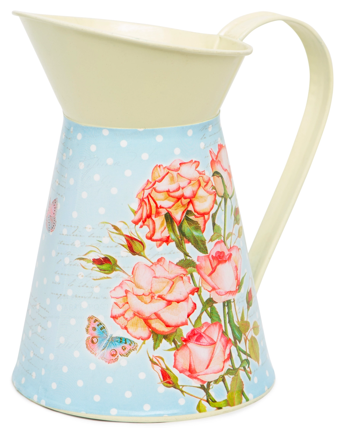 Кашпо Planet Garden Весенние цветы d10,8 см металлическое многоцветное