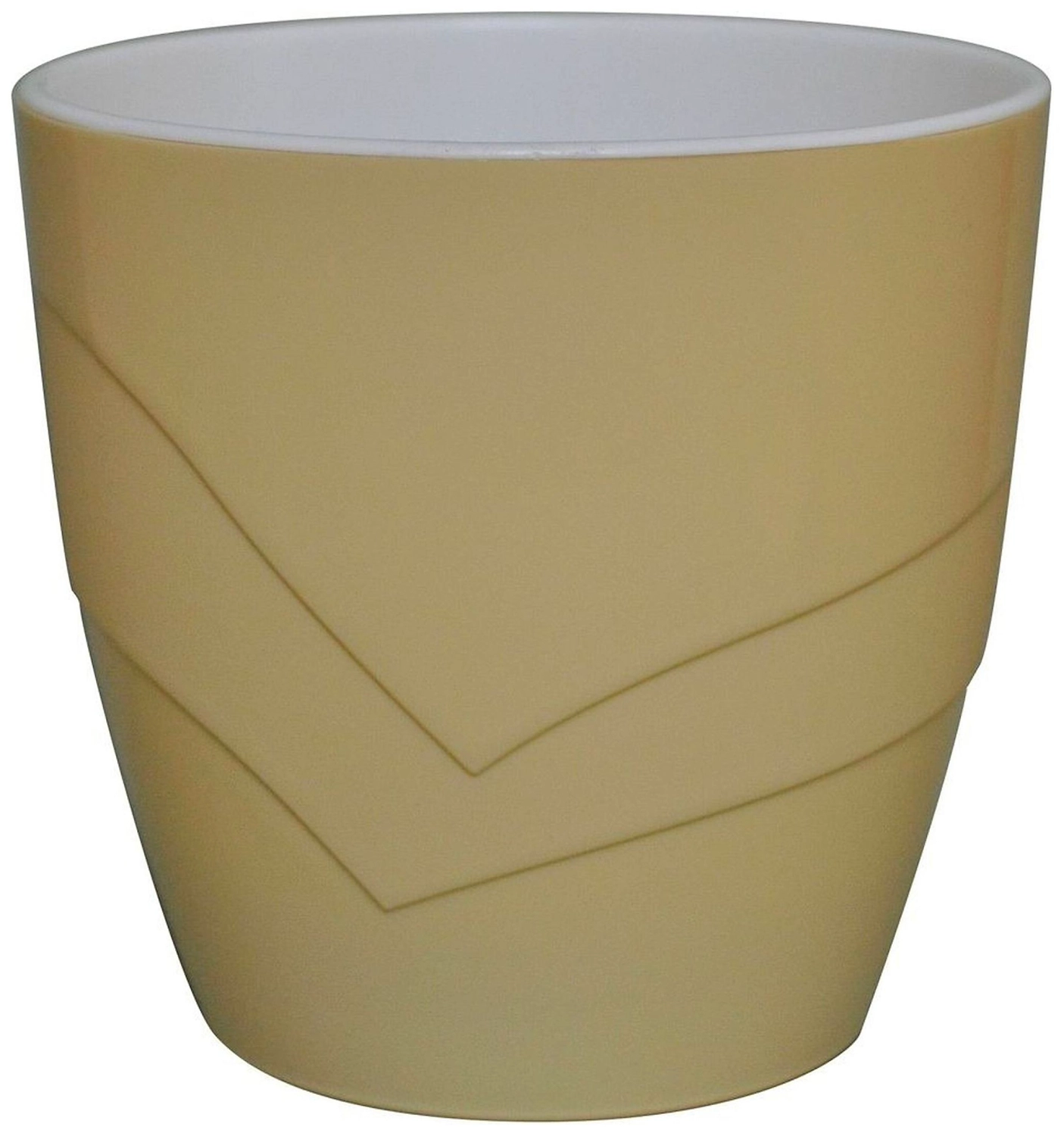 Кашпо Plast Avenue Грация d15 см 2 л полипропилен кремовое