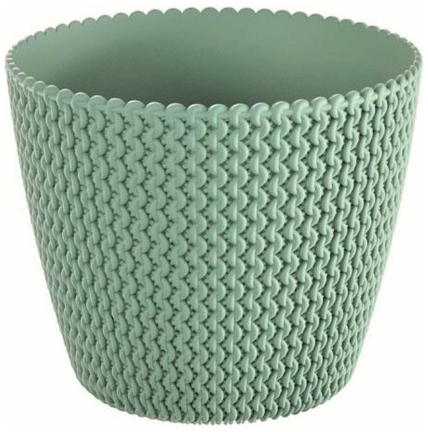 Кашпо Prosperplast Splofy d15,7 см 1,7 л пластик мятное